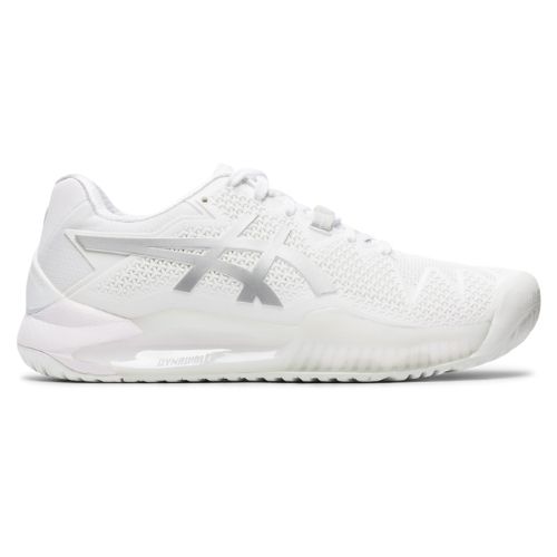 Asics Gel-Resolution 8 Dame White/Pure Silver